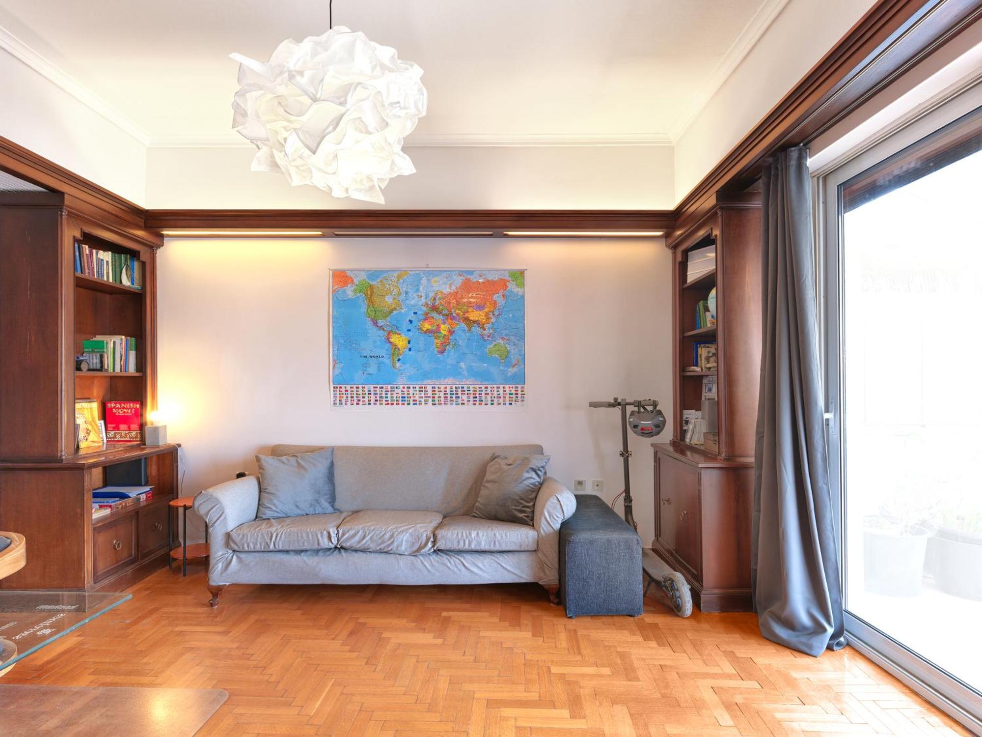 Central Pagrati Apartment With Park View Balcony - Opp Pangrati Grove Atena Exterior foto